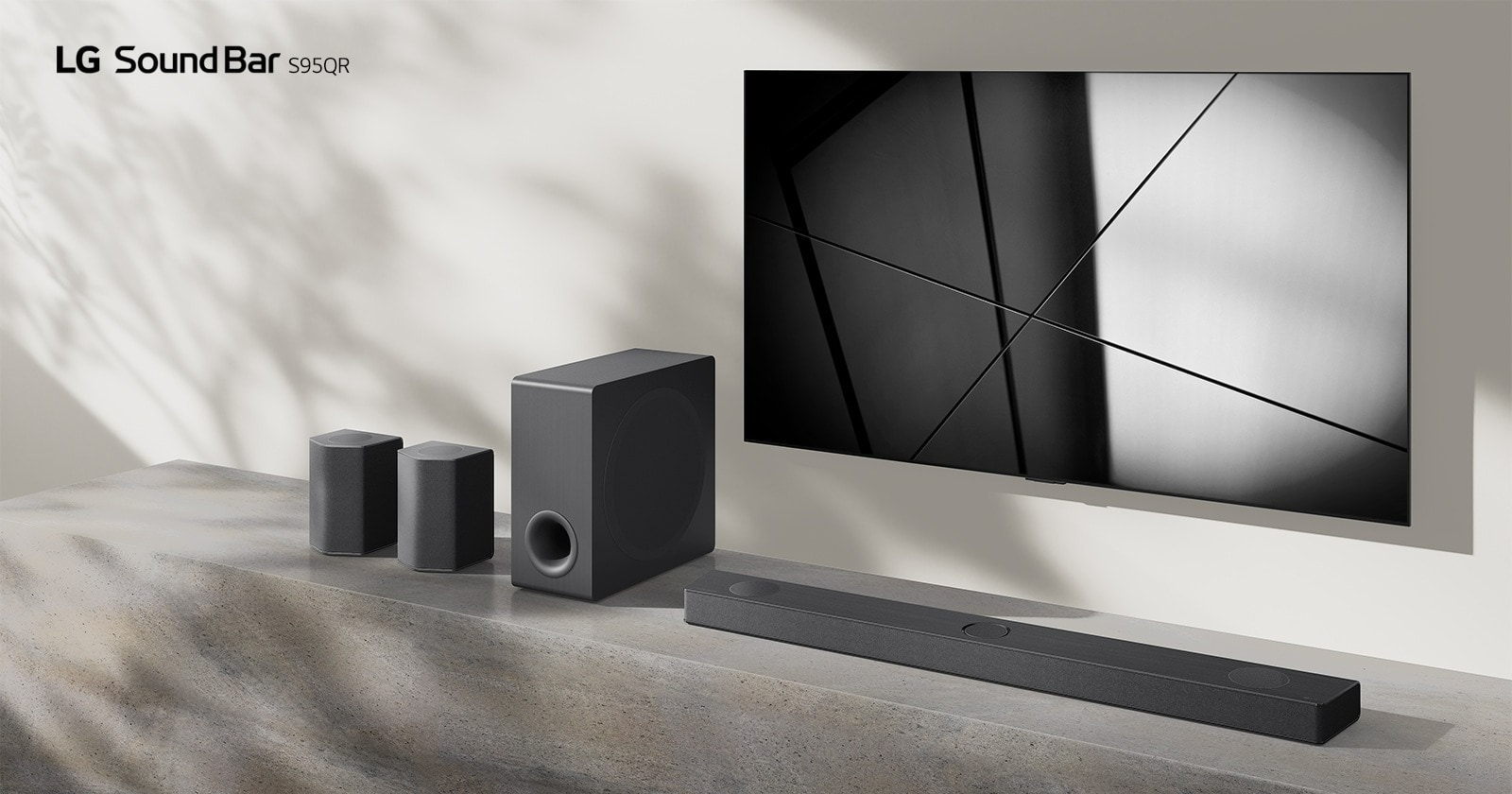 LG Sound Bar S95QR Lifestyle Image